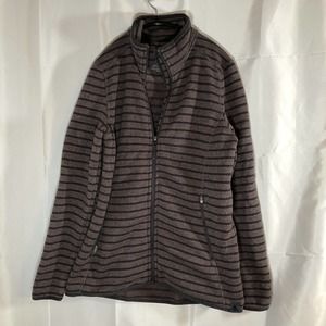 L.L. Bean Sweater Fleece Full Zip Purple Women Small